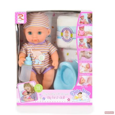 Cangaroo-MONI Tutu love Baba 31 cm-es játékbaba bilivel fiú