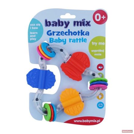  Baby Mix színes háromszög csörgő