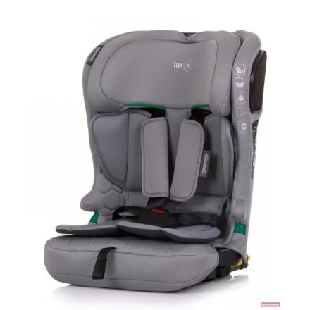 Chipolino Lux X autósülés Isofix 76-150cm - Granite