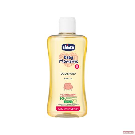 Chicco Fürdető olaj 200 ml - sensitive Baby Moments