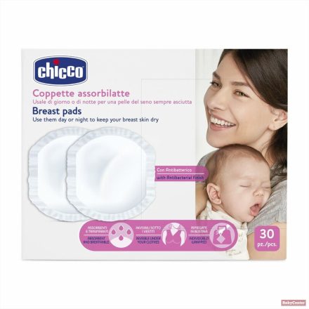 Chicco melltartóbetét Antibakteriális felsőréteg (30 db)