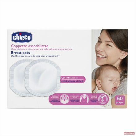 Chicco melltartóbetét Antibakteriális felsőréteg (60 db)